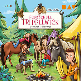 Audio CD (CD/SACD) Ponyschule Trippelwick  Teil 5: Da lachen ja die Ponys von Ellie Mattes