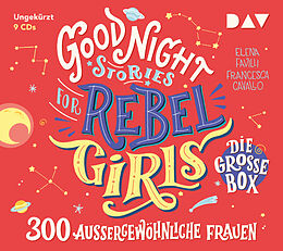 Audio CD (CD/SACD) Good Night Stories for Rebel Girls  Die große Box von Elena Favilli, Francesca Cavallo