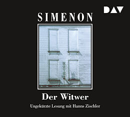 Audio CD (CD/SACD) Der Witwer von Georges Simenon