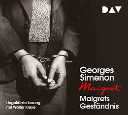 Audio CD (CD/SACD) Maigrets Geständnis von Georges Simenon