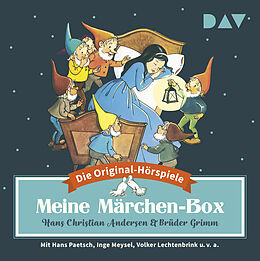 Audio CD (CD/SACD) Meine Märchen-Box  Die 34 schönsten Märchen-Hörspiele von Jacob Grimm, Wilhelm Grimm, Hans Christian Andersen