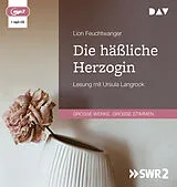 Audio CD (CD/SACD) Die häßliche Herzogin von Lion Feuchtwanger