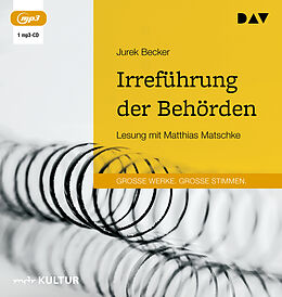 Audio CD (CD/SACD) (CD) Irreführung der Behörden von Jurek Becker