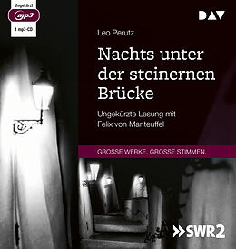 Audio CD (CD/SACD) Nachts unter der steinernen Brücke von Leo Perutz