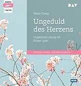 Audio CD (CD/SACD) (CD) Ungeduld des Herzens von Stefan Zweig