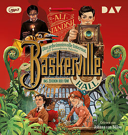 Audio CD (CD/SACD) Baskerville Hall  Das geheimnisvolle Internat der besonderen Talente. Teil 2: Das Zeichen der Fünf von Ali Standish