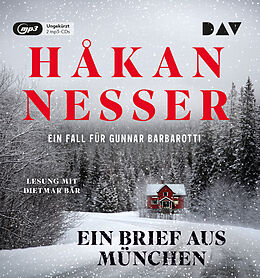 Audio CD (CD/SACD) Ein Brief aus München. Ein Fall für Gunnar Barbarotti von Håkan Nesser