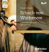 Audio CD (CD/SACD) Schach von Wuthenow von Theodor Fontane