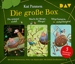 Audio CD (CD/SACD) Die große Box. Du spinnst wohl!  Mach die Biege, Fliege!  Mitgehangen, mitgefangen! von Kai Pannen