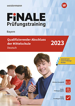 Paperback FiNALE Prüfungstraining Qualifizierender Abschluss Mittelschule Bayern von Sabrina Helmensdorfer, Andrea Lottes, Ulrich Meckes