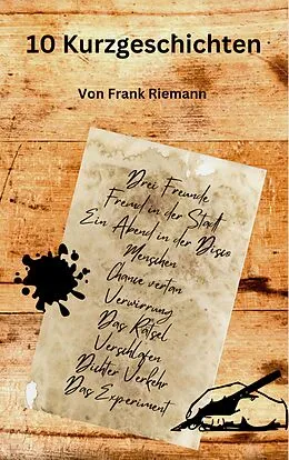 E-Book (epub) 10 Kurzgeschichten von Frank Riemann