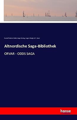 Kartonierter Einband Altnordische Saga-Bibliothek von Gustaf Cederschiöld, Hugo Gering, Eugen Mogk