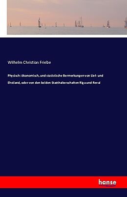 Kartonierter Einband Lief- und Estland von Wilhelm Christian Friebe