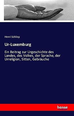 Kartonierter Einband Ur-Luxemburg von Henri Schliep