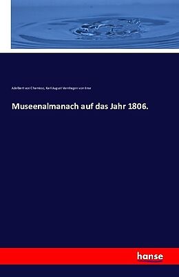 Kartonierter Einband Museenalmanach auf das Jahr 1806 von Adelbert von Chamisso, Karl August Varnhagen von Ense