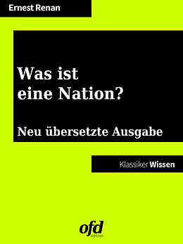 E-Book (epub) Was ist eine Nation? von Ernest Renan