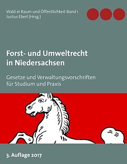 Kartonierter Einband Forst- und Umweltrecht in Niedersachsen von 