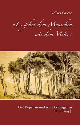 E-Book (epub) »Es gehet dem Menschen wie dem Vieh.« von Volker Griese