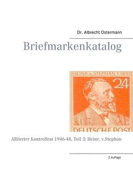 Kartonierter Einband Briefmarkenkatalog von Albrecht Ostermann