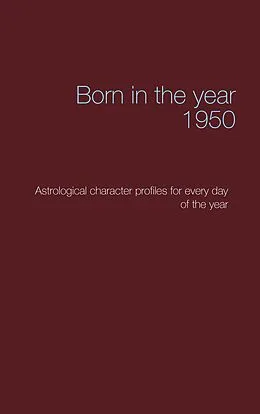 E-Book (epub) Born in the year 1950 von Christoph Däppen