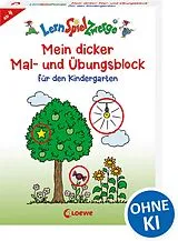 Kartonierter Einband LernSpielZwerge - Mein dicker Mal- und Übungsblock für den Kindergarten von 