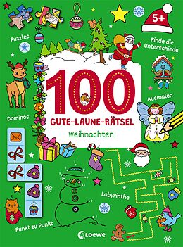 Kartonierter Einband 100 Gute-Laune-Rätsel - Weihnachten von 