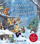 Fester Einband Der ganze Wald freut sich auf Weihnachten von 