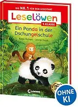 Fester Einband Leselöwen 1. Klasse - Ein Panda in der Dschungelschule von Katja Richert