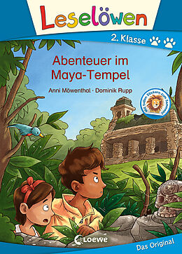 Fester Einband Leselöwen 2. Klasse - Abenteuer im Maya-Tempel von Anni Möwenthal