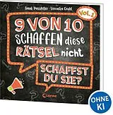 Kartonierter Einband 9 von 10 schaffen diese Rätsel nicht - schaffst du sie? - Vol. 1 von Frank Passfeller