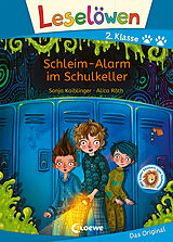 Fester Einband Leselöwen 2. Klasse - Schleim-Alarm im Schulkeller von Sonja Kaiblinger