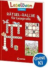Kartonierter Einband (Kt) Leselöwen Rätsel-Rallye für Leseprofis - 2. Klasse (Rot) von Christiane Wittenburg