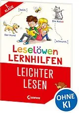 Kartonierter Einband Leselöwen Lernhilfen - Leichter lesen - 1. Klasse von Christiane Wittenburg