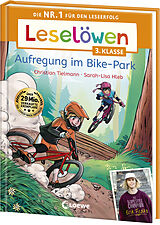 Fester Einband Leselöwen 3. Klasse - Aufregung im Bike-Park von Christian Tielmann