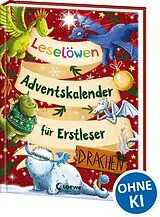 Fester Einband Leselöwen-Adventskalender für Erstleser - Drachen von Vanessa Walder, Ann-Katrin Heger, Amelie Benn