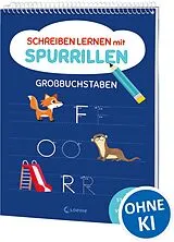 Kartonierter Einband Schreiben lernen mit Spurrillen - Großbuchstaben von