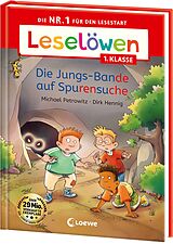 Fester Einband Leselöwen 1. Klasse - Die Jungs-Bande auf Spurensuche von Michael Petrowitz