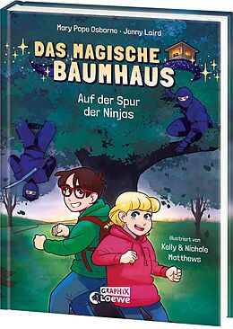 Fester Einband Das magische Baumhaus (Comic-Buchreihe, Band 5) - Auf der Spur der Ninjas von Mary Pope Osborne, Jenny Laird