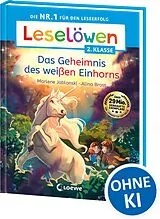Fester Einband Leselöwen 2. Klasse - Das Geheimnis des weißen Einhorns von Marlene Jablonski