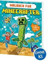 Kartonierter Einband Malbuch für Minecrafter von