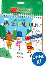 Kartonierter Einband Das magische Wassermalbuch - Winter von 