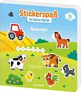 Pappband Stickerspaß für kleine Hände - Bauernhof von