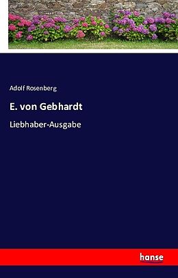 Kartonierter Einband E. von Gebhardt von Adolf Rosenberg