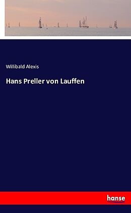 Kartonierter Einband Hans Preller von Lauffen von Willibald Alexis
