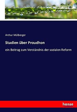Kartonierter Einband Studien über Proudhon von Arthur Mülberger