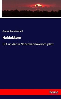 Kartonierter Einband Heidekkern von August Freudenthal
