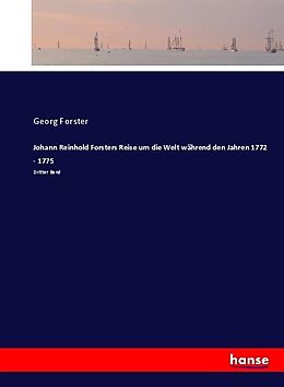 Kartonierter Einband Johann Reinhold Forsters Reise um die Welt während den Jahren 1772 - 1775 von Georg Forster