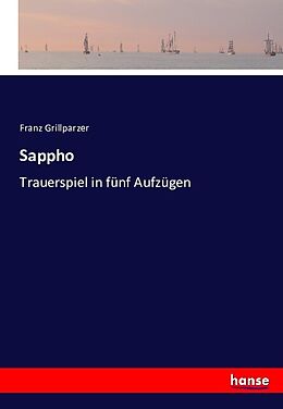 Kartonierter Einband Sappho von Franz Grillparzer