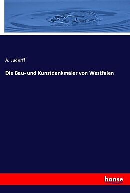 Kartonierter Einband Die Bau- und Kunstdenkmäler von Westfalen von A. Ludorff