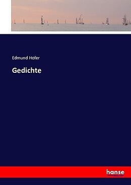 Kartonierter Einband Gedichte von Edmund Hofer